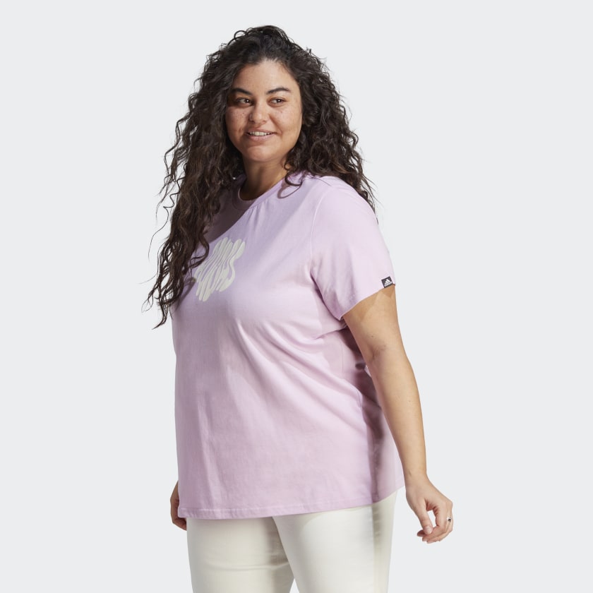 Women's adidas Floral Graphic Tee (Plus Size)