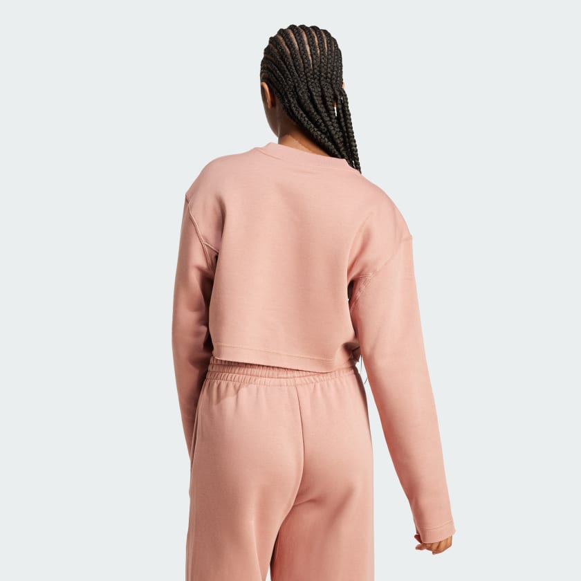 Women's adidas ALL SZN Crop Graphic Sweatshirt