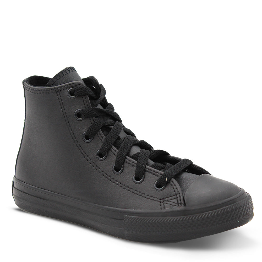 CHUCK TAYLOR ALL STAR KIDS LEATHER HIGH TOPS
