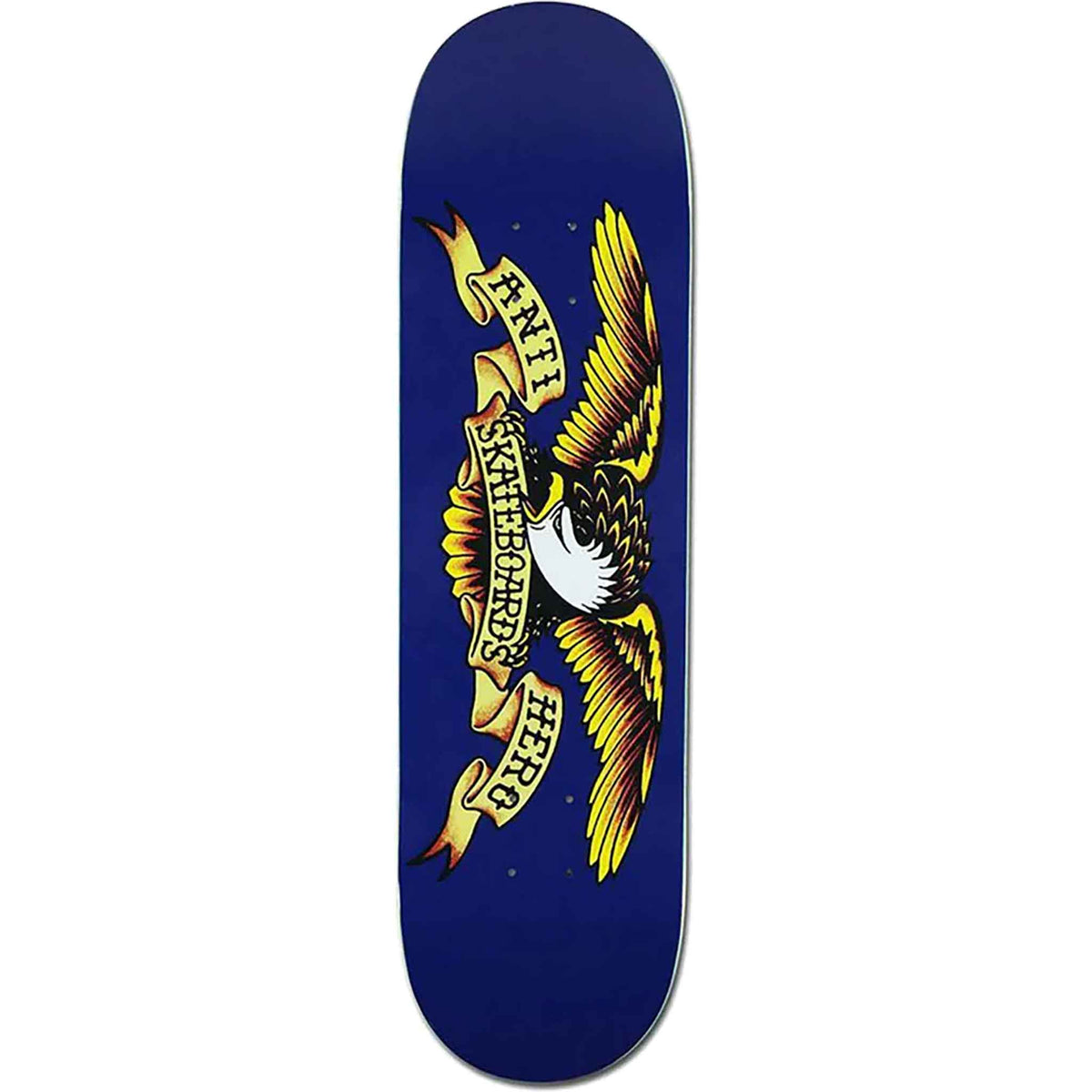 Anti Hero Team Classic Eagle Navy Skateboard Deck 8.5"