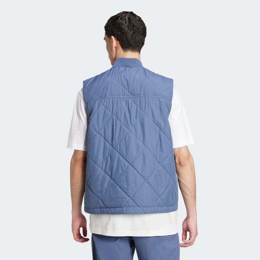 Men's adidas Premium Essentials Nylon Quilted Vest