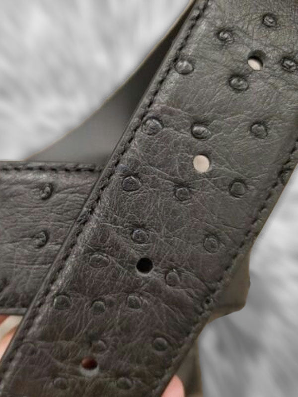 Bottega Veneta dot embossed leather belt