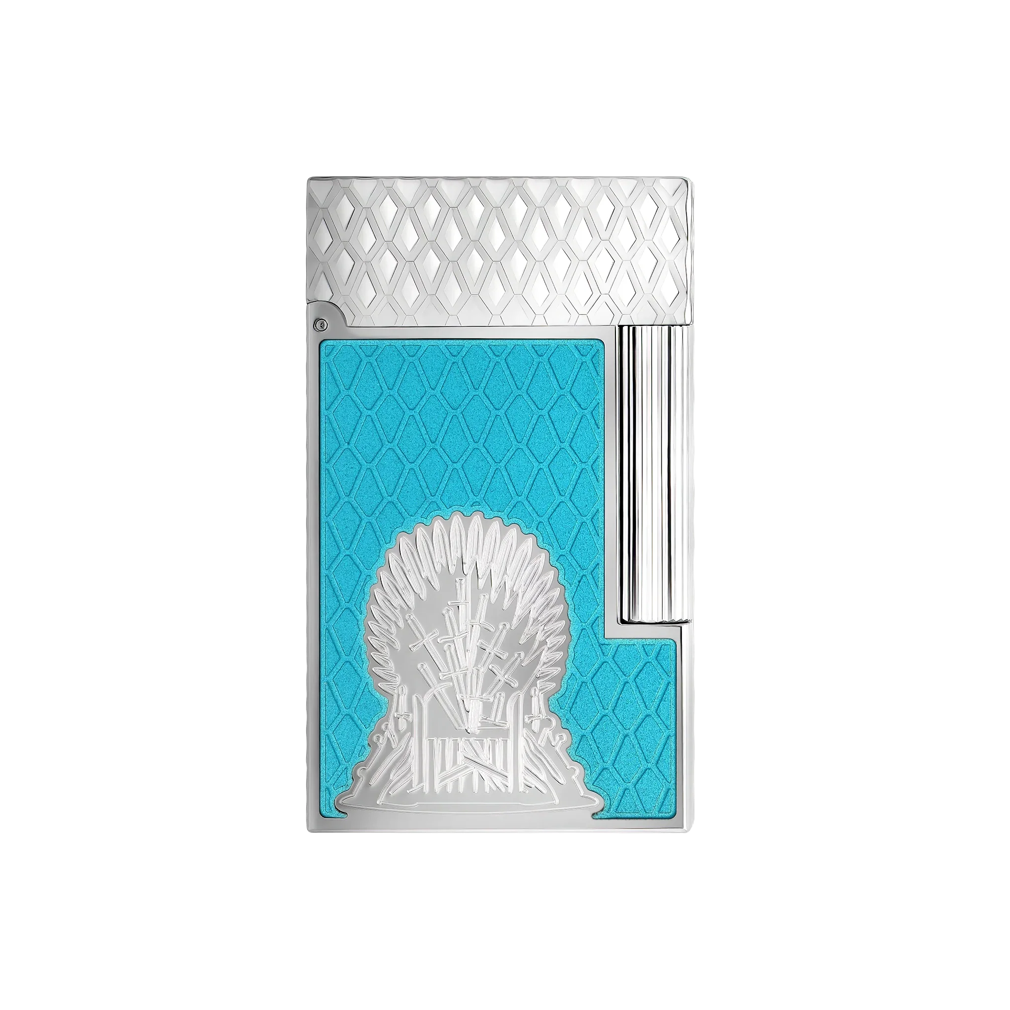 S.T. DUPONT Ligne 2 Lacquered Game of Thrones Icy Blue Lighter/Briquet C16412