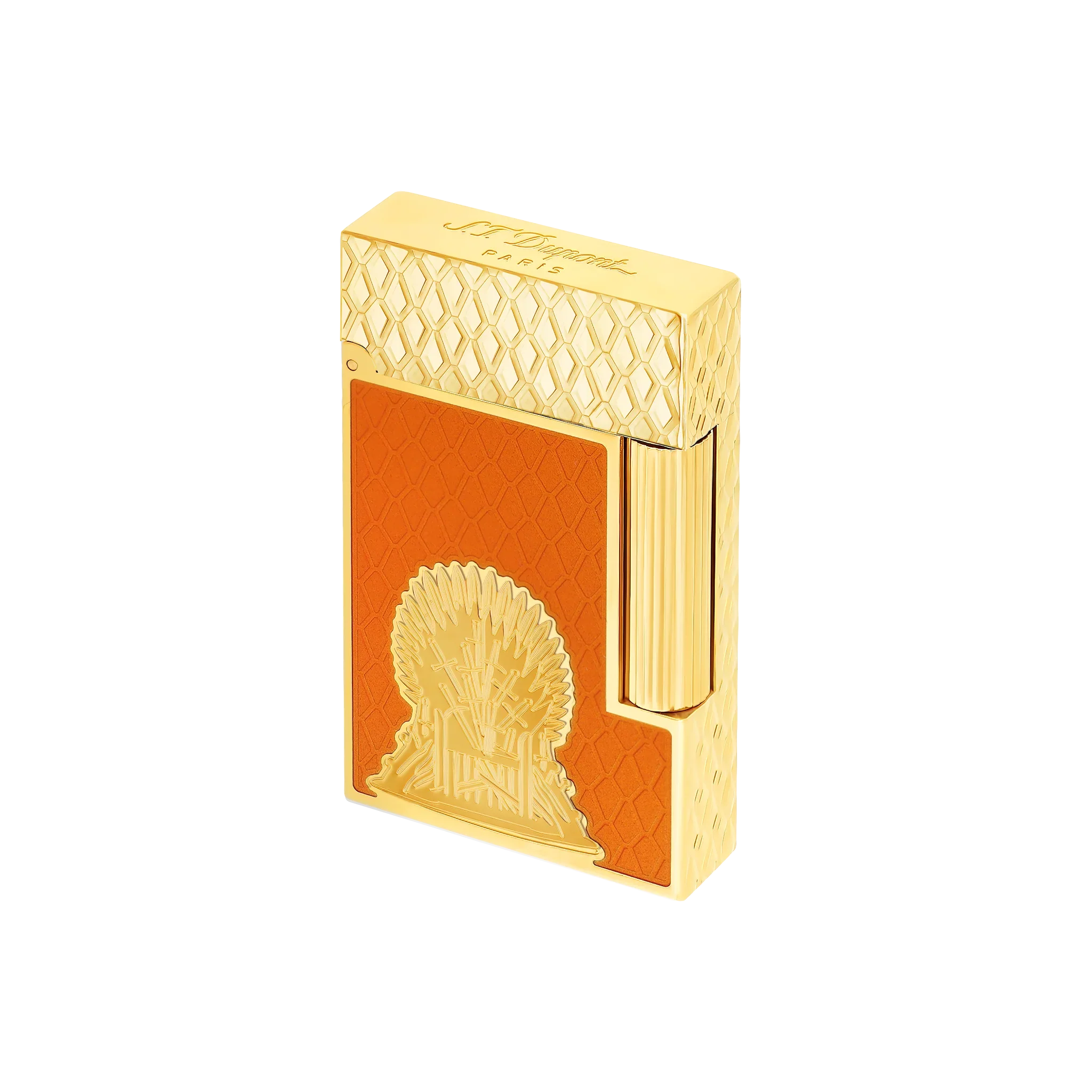 S.T. DUPONT Ligne 2 Lacquered Game of Thrones Fire Orange Lighter/Briquet C16413