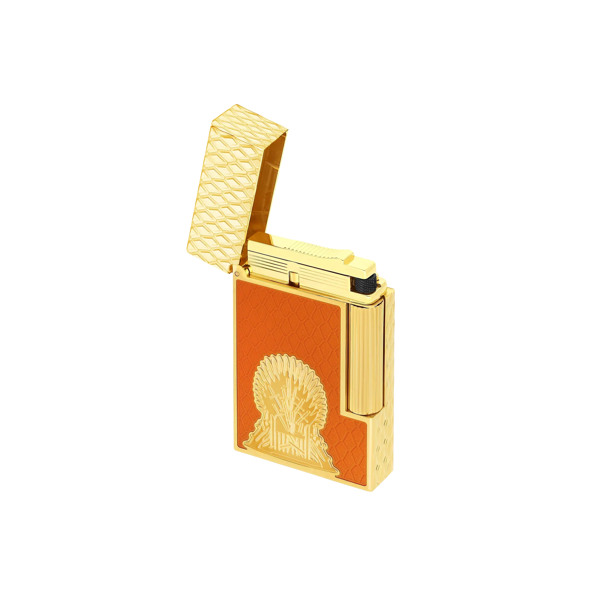 S.T. DUPONT Ligne 2 Lacquered Game of Thrones Fire Orange Lighter/Briquet C16413