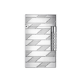 S.T. Dupont Le Grand Guilloche Monogram 1872 Palladium Lighter/Briquet C23180