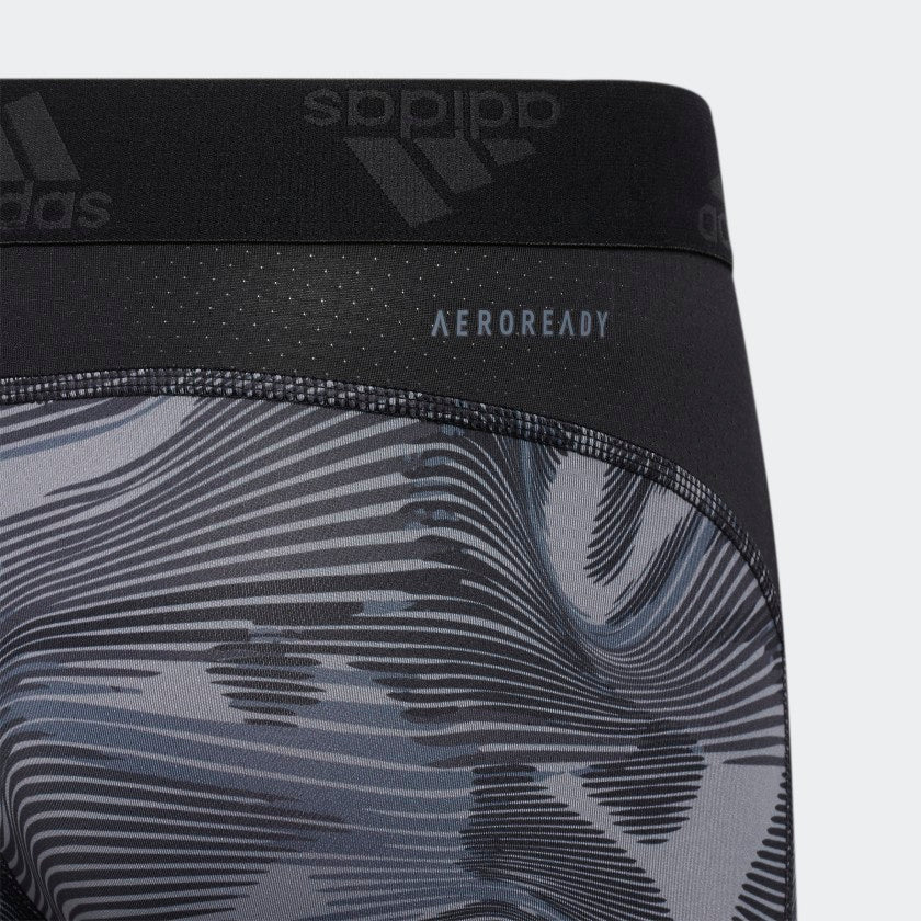 Kids' adidas Allover Print Techfit Tights