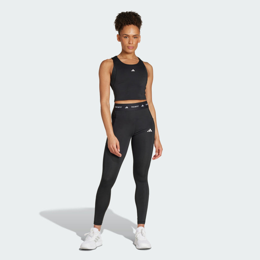 Women's adidas Techfit Crop Training Tank Top