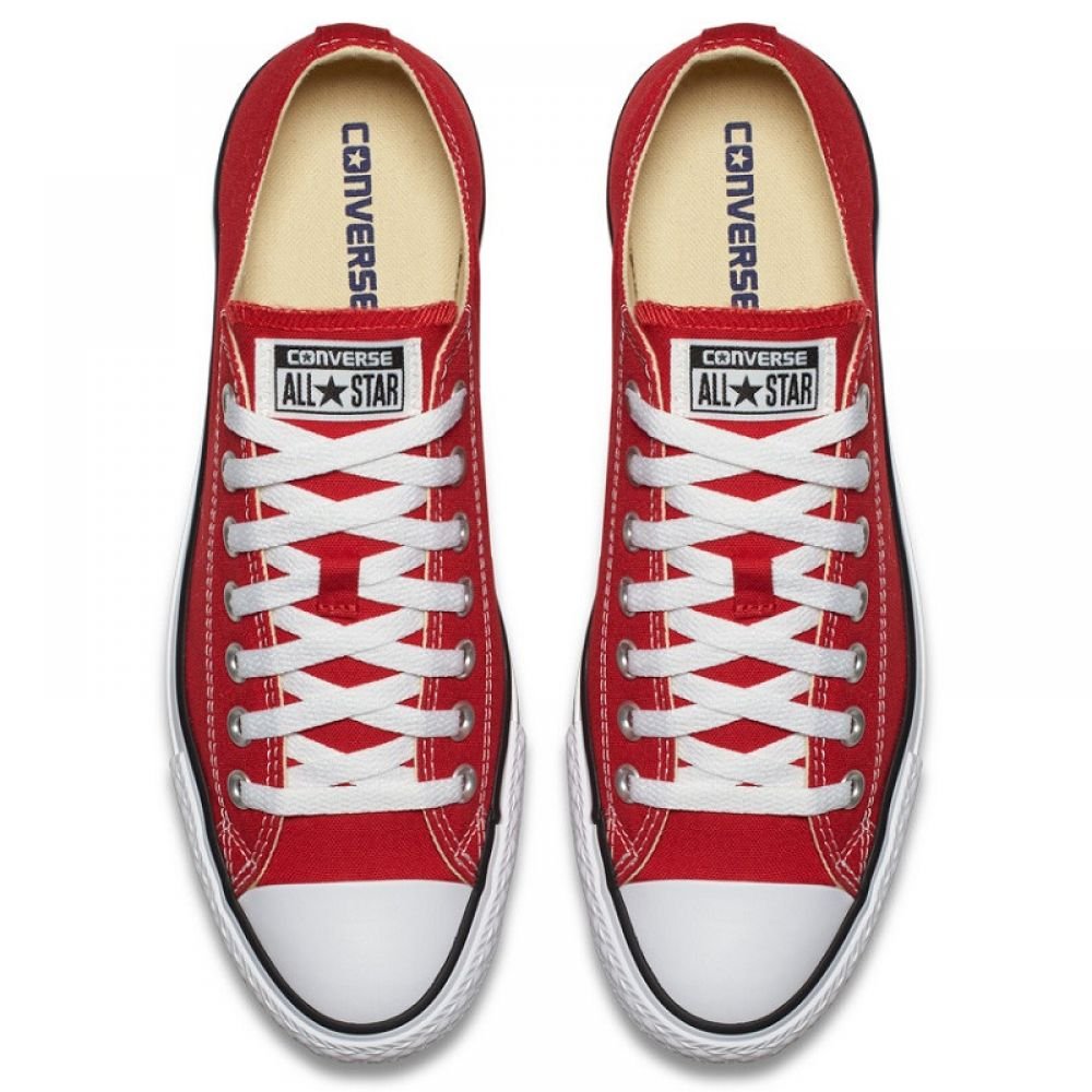Converse Chuck Taylor All Star Low Top in Red