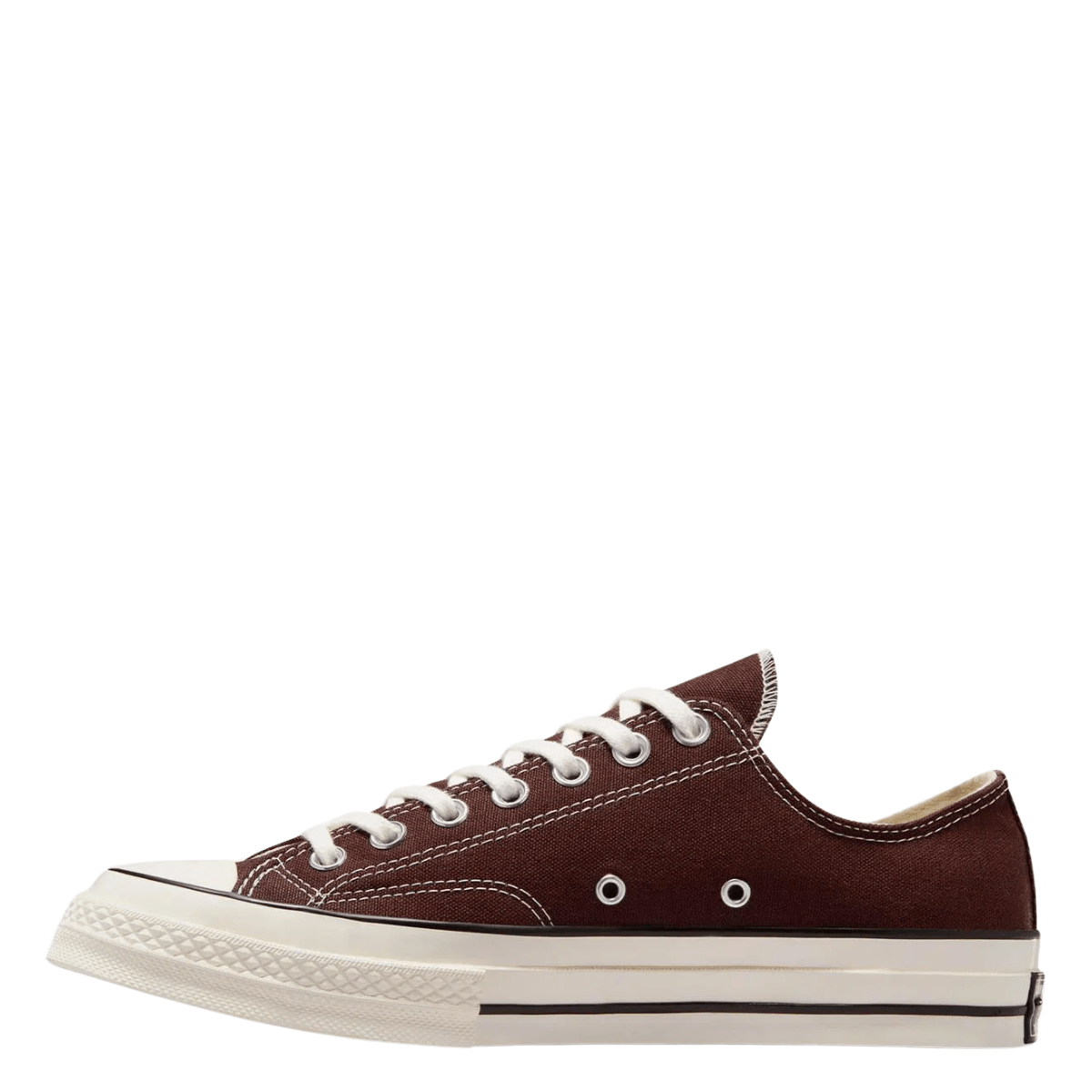 Converse Women's Chuck 70 Low Top in Dark Root/Egret/Black