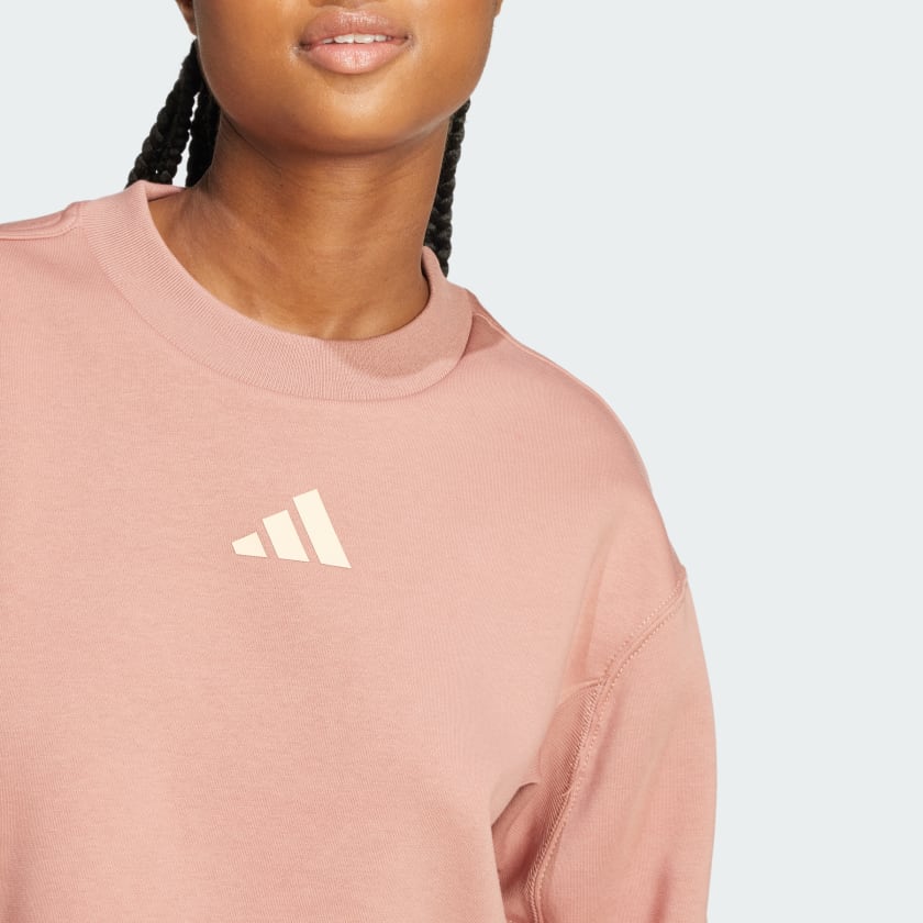 Women's adidas ALL SZN Crop Graphic Sweatshirt
