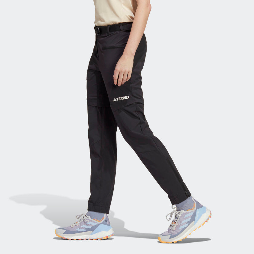 Women's adidas TERREX Utilitas Hiking Zip-Off Pants