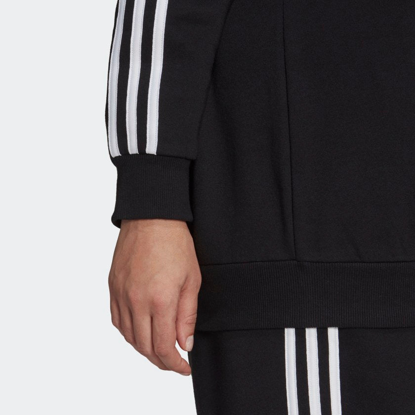 Women's adidas Essentials 3-Stripes Fleece Sweatshirt (Plus Size)