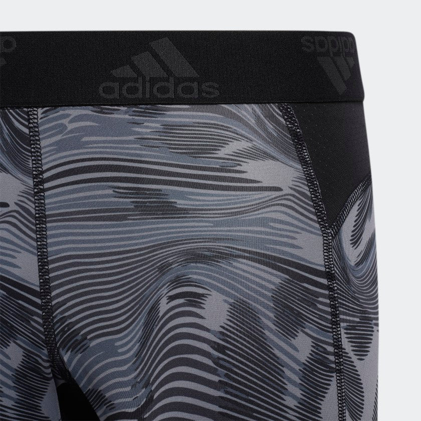 Kids' adidas Allover Print Techfit Tights