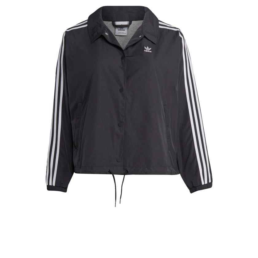 Women's adidas Adicolor Classics 3-Stripes Coach Jacket (Plus Size)