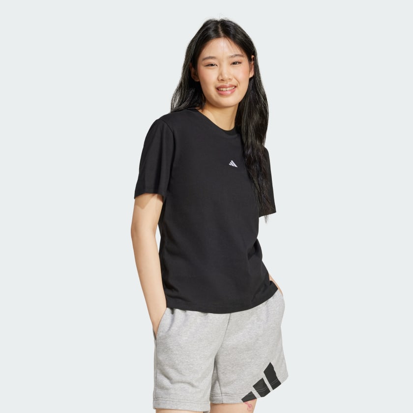 Women's adidas Essentials Small Logo Cotton Tee