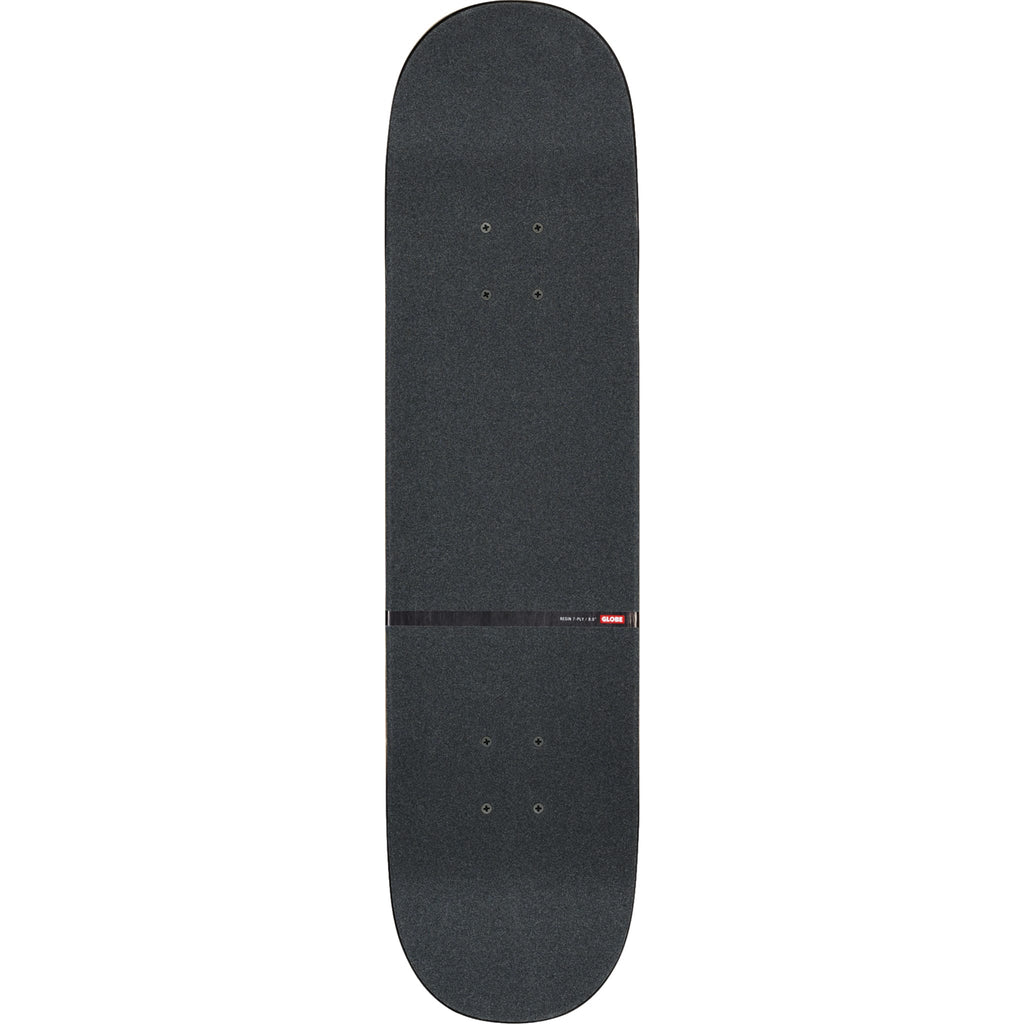Globe G1 Master of Chaos Skateboard Complete Black Cat 8"