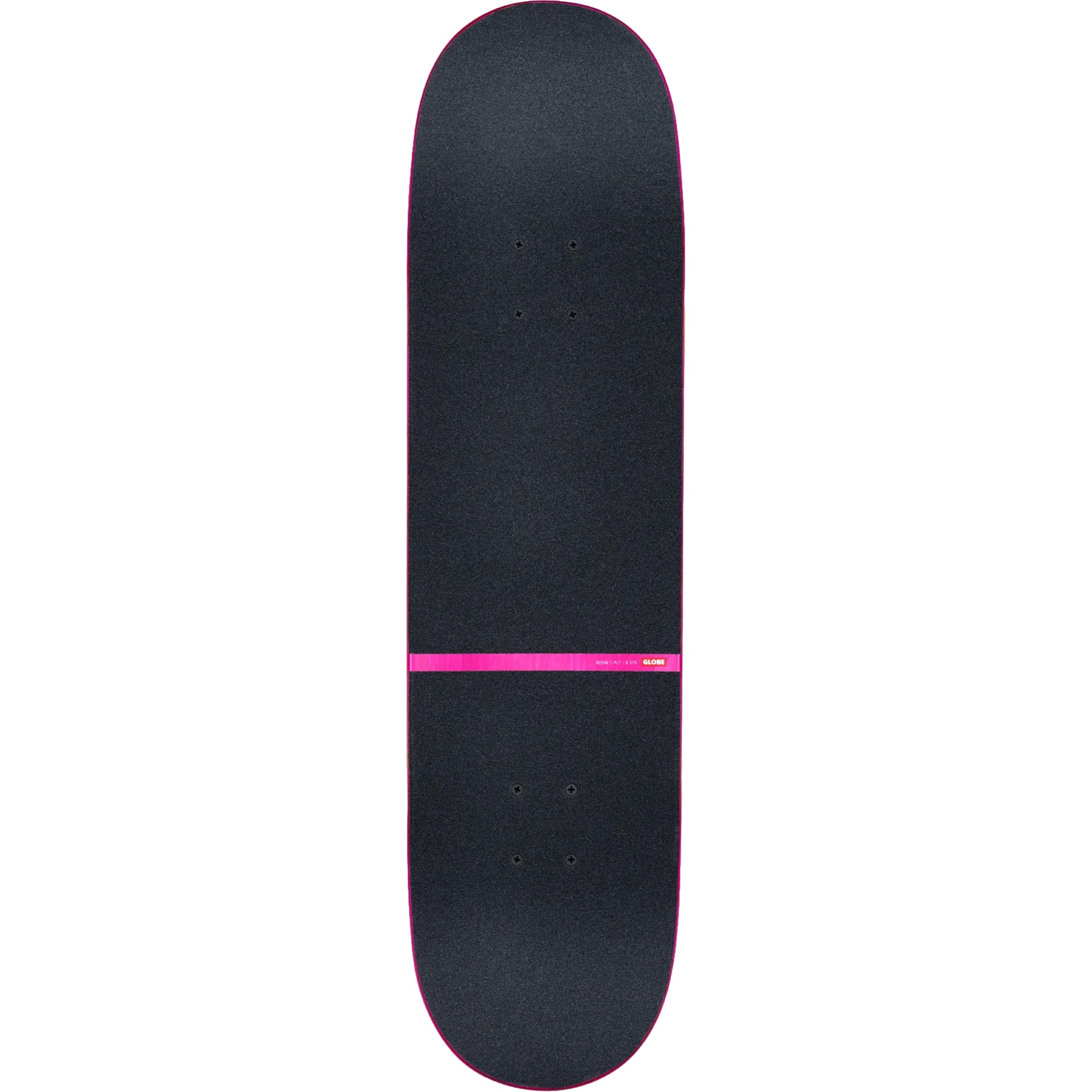 Globe G1 Where To Next Skateboard Complete Black Maple Recon 8.375"