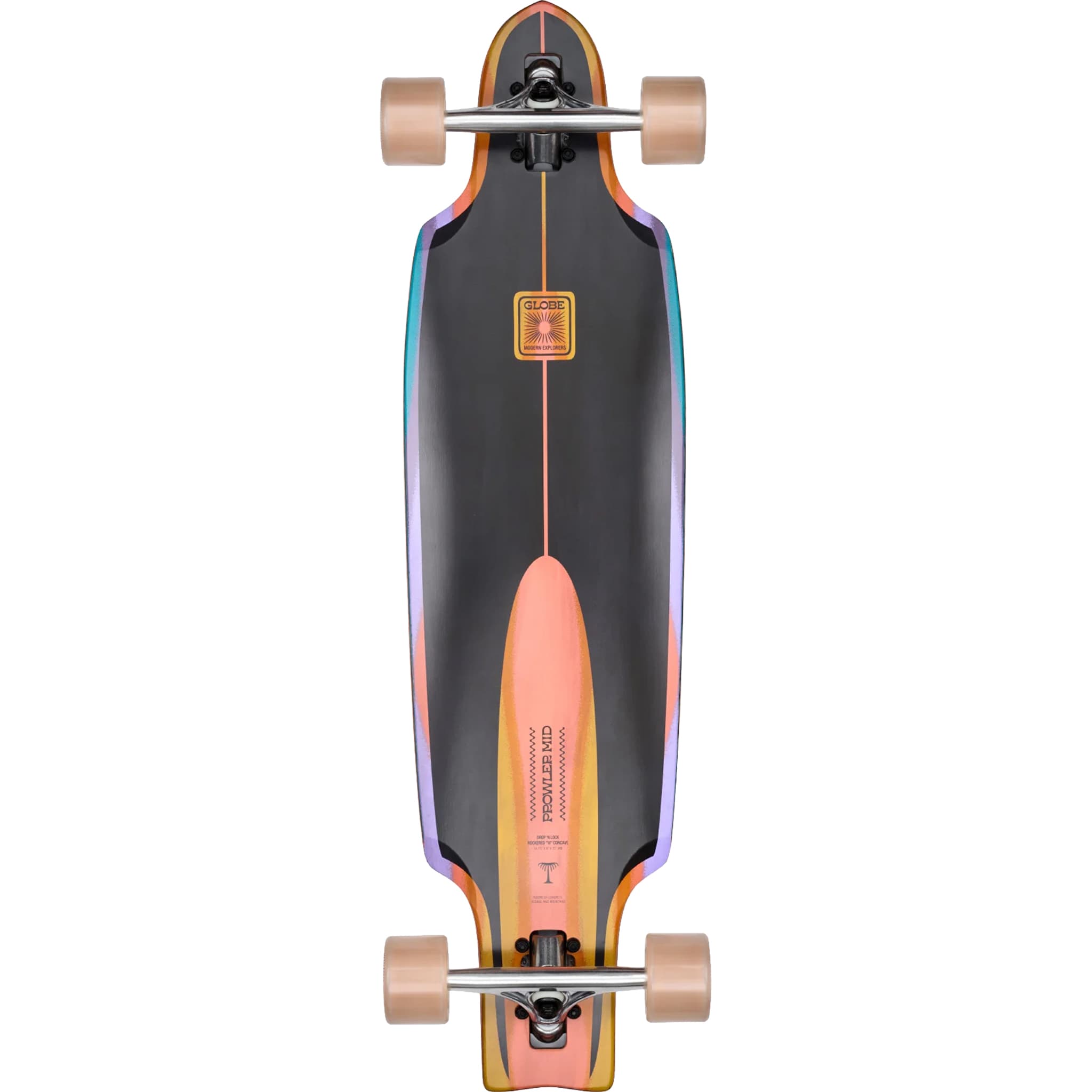 Globe Prowler Mid Longboard Complete Sunstone 34"