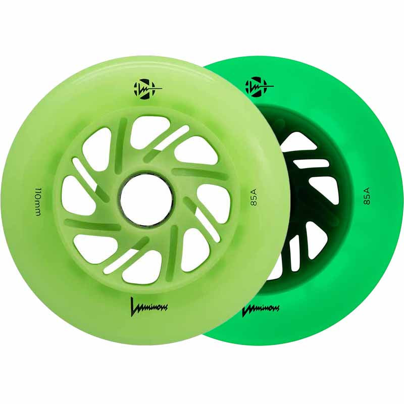 Luminous LED 110mm/85A Wheels (Pack of 3)