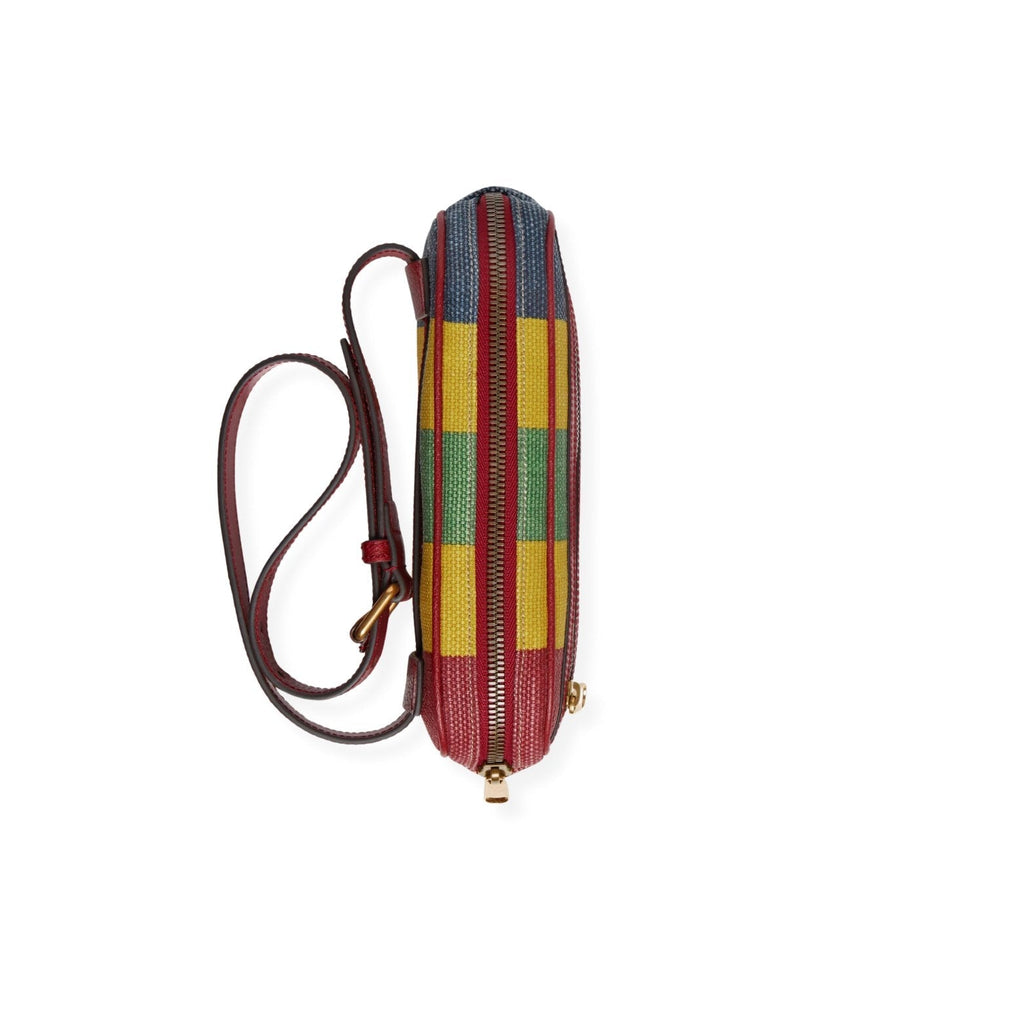 GUCCI Baiadera Stripe Canvas Belt Bag