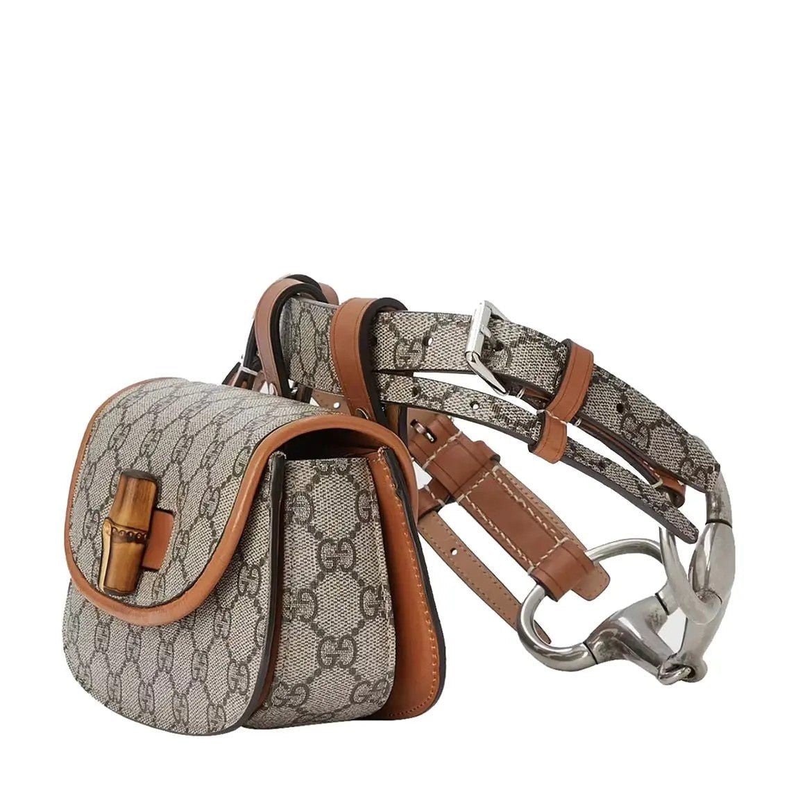 Gucci GG Supreme Bamboo 2way Belt Bag