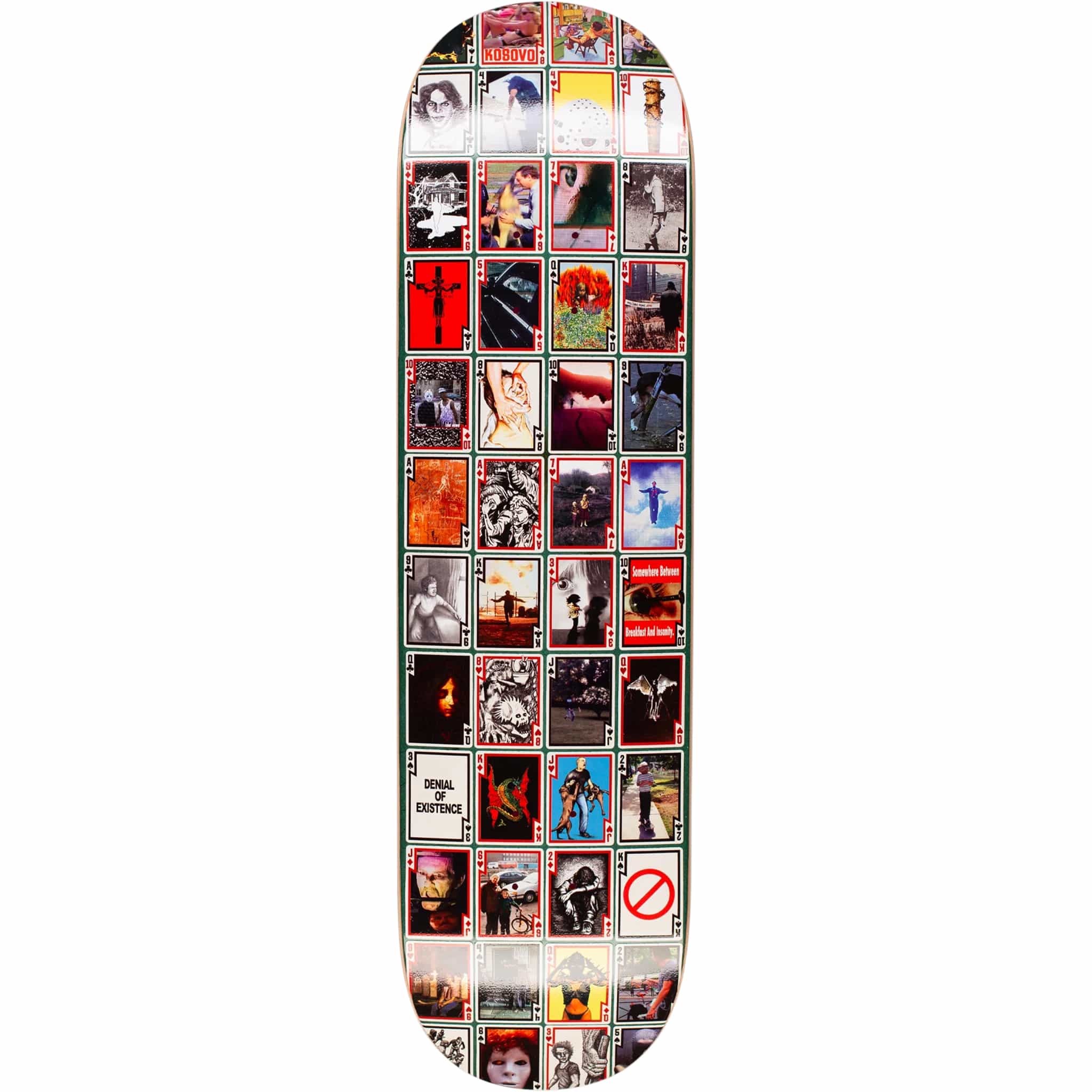 Hockey Playing Cards Skateboard Deck 8"