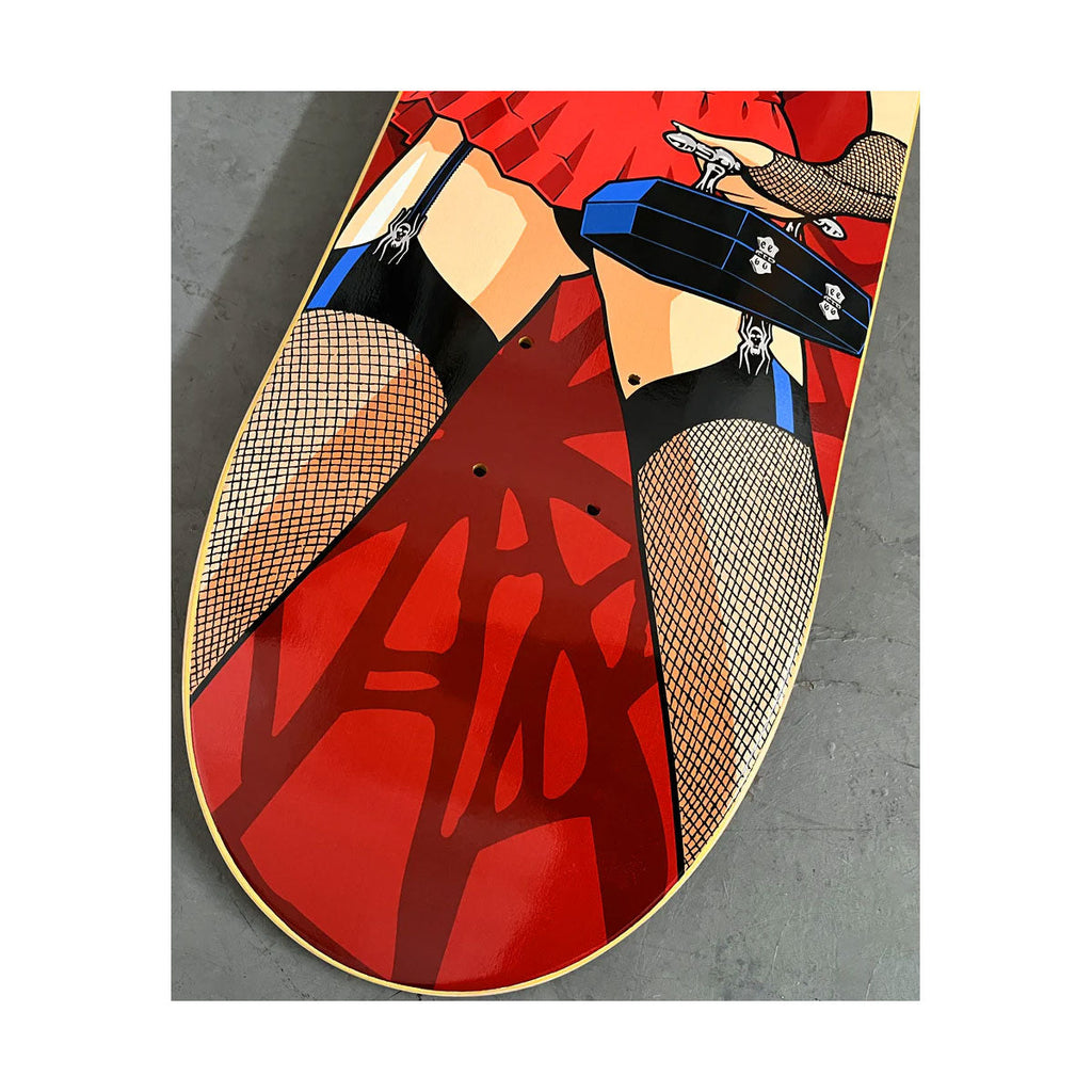 Hook Ups Skateboard Deck Raven 8.25" x 32.25"