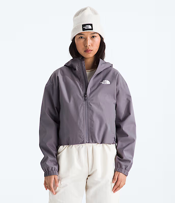 The North Face - Quest Mono Cropped Jacket - Women's - Transcendent Grey