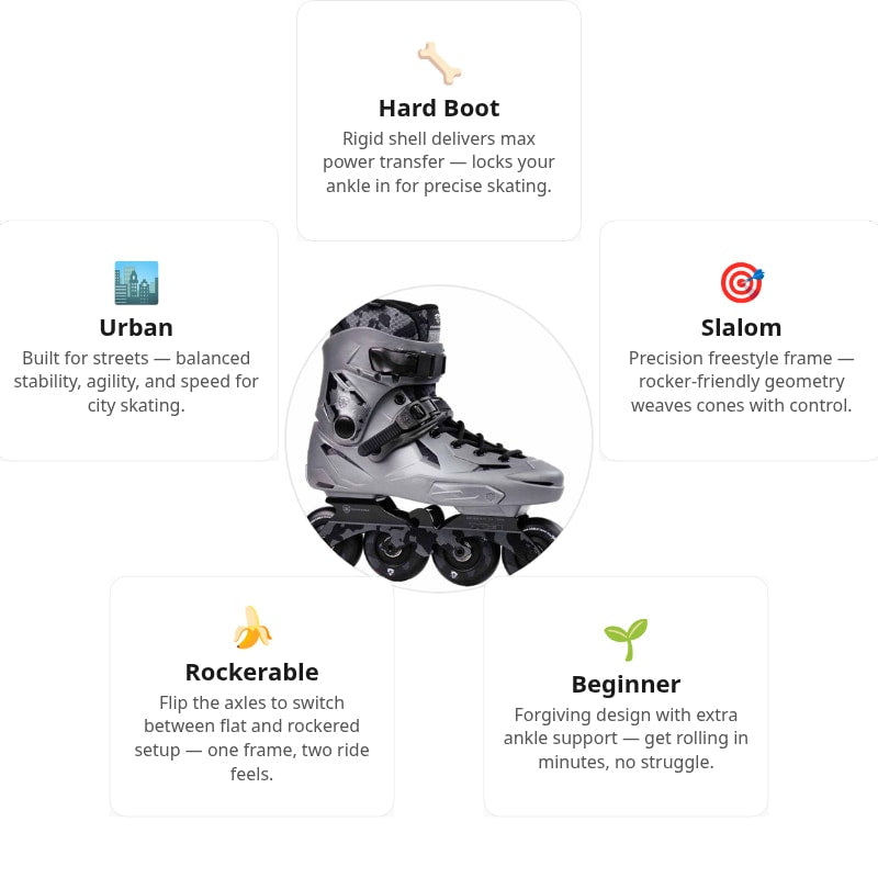 Flying Eagle X3 Shrike Grey Skates