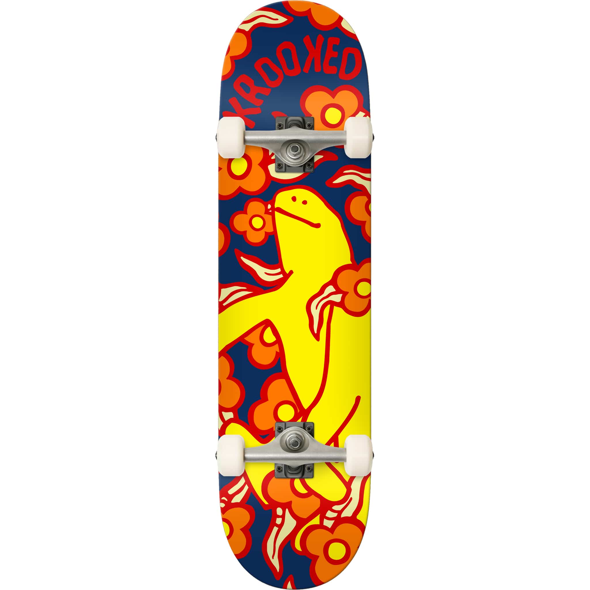 Krooked Shmoo Vibes Mini Skateboard Complete 7.3"
