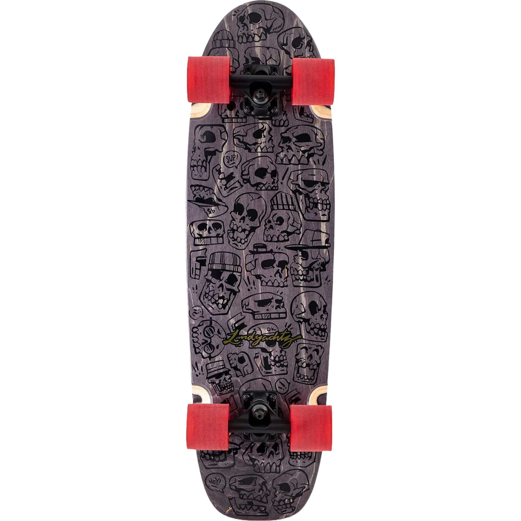 Landyachtz Schooner Skull Jam 33" Cruiser Complete