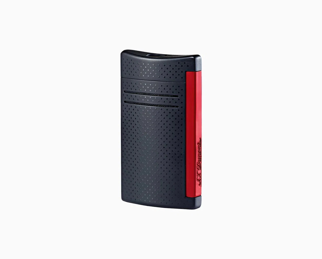 MaxiJet Matt Black & Red Lighter/Briquet 020160N