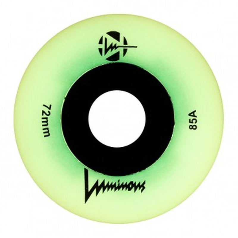 Luminous LED 72mm/85A Wheels (Pack of 4)