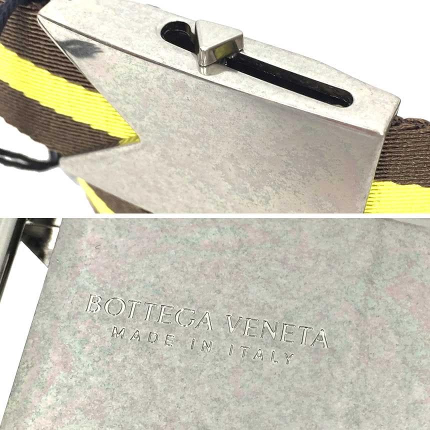 Bottega Veneta Striped Belt