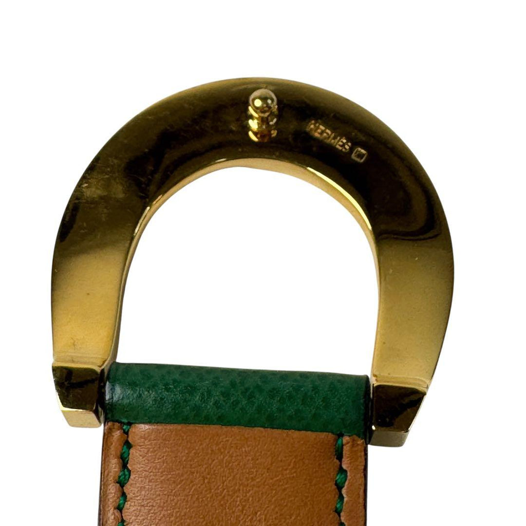 Hermes Horse Schubert Horseshoe GD 70 Vintage Belt