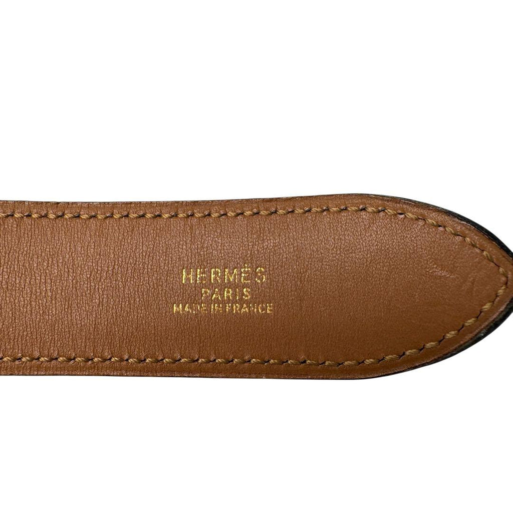 Hermes Horse Schubert Horseshoe GD 70 Vintage Belt