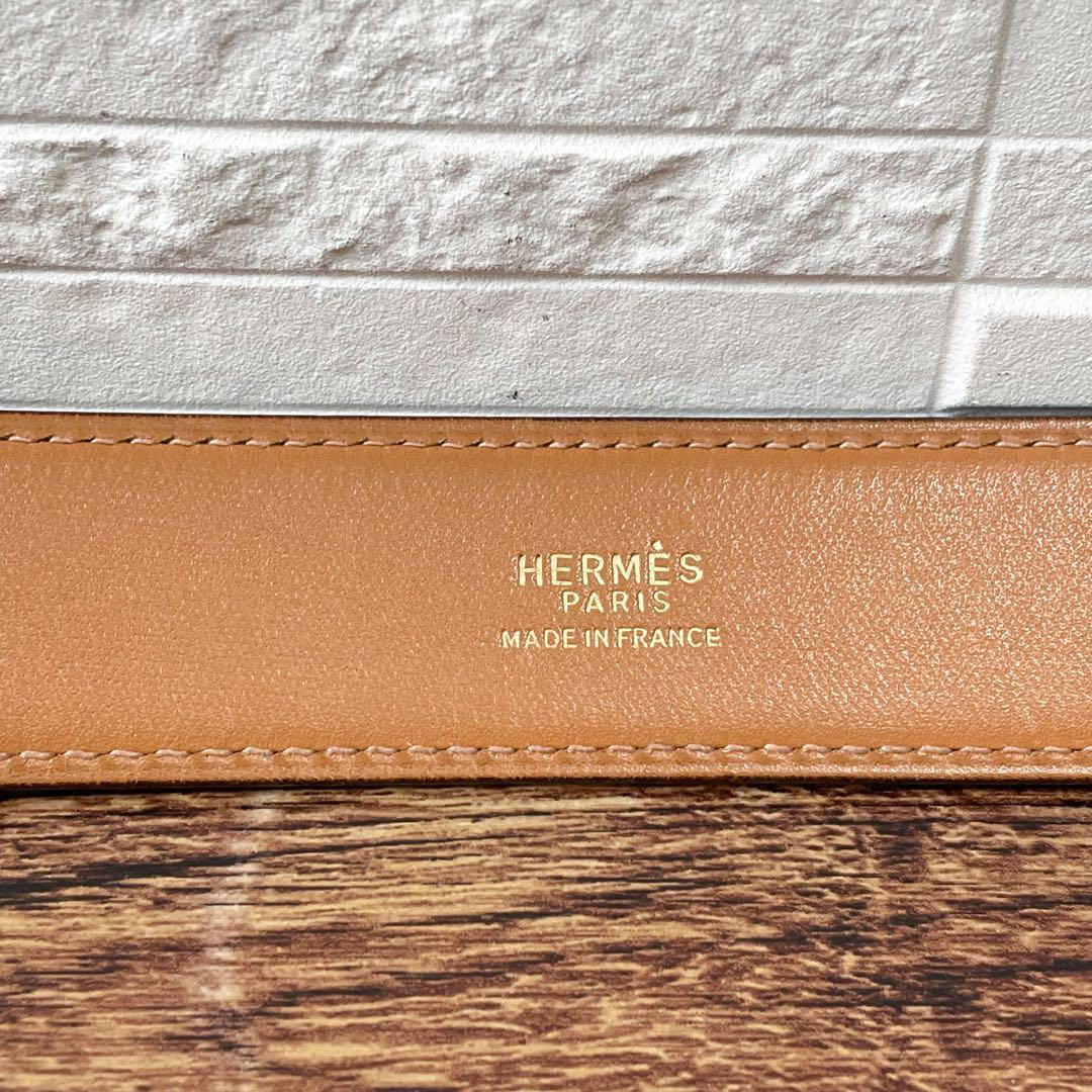 Hermes Leather Buckle Gold Belt Bordeaux