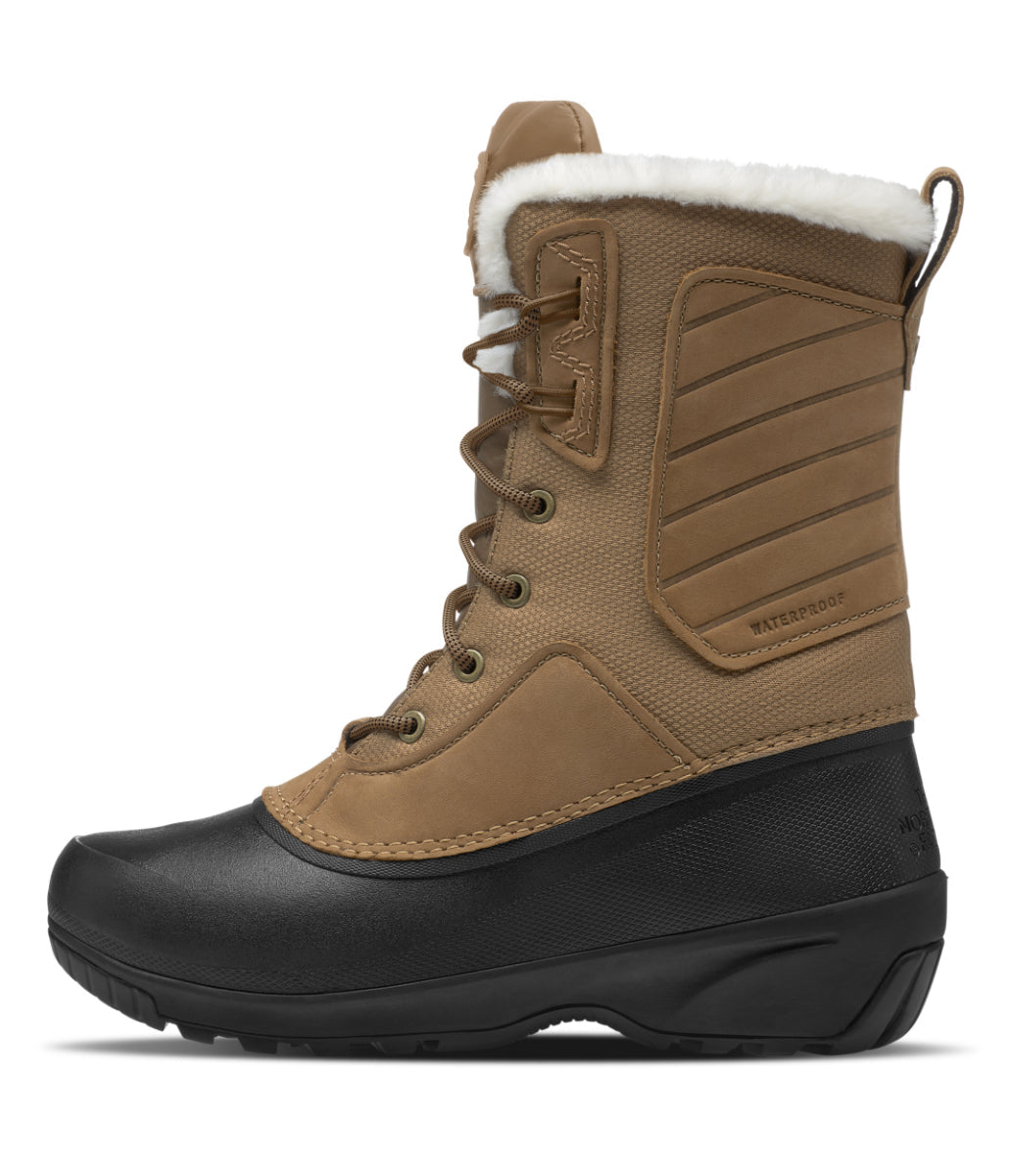 The North Face - Shellista IV Mid WP - Women's - Utility Brown/TNF Black