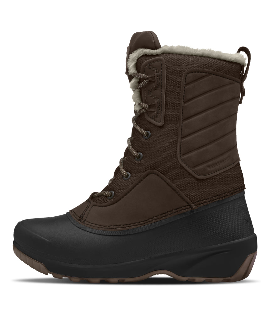 The North Face - Shellista IV Mid WP - Women's - Demitasse Brown/TNF Black