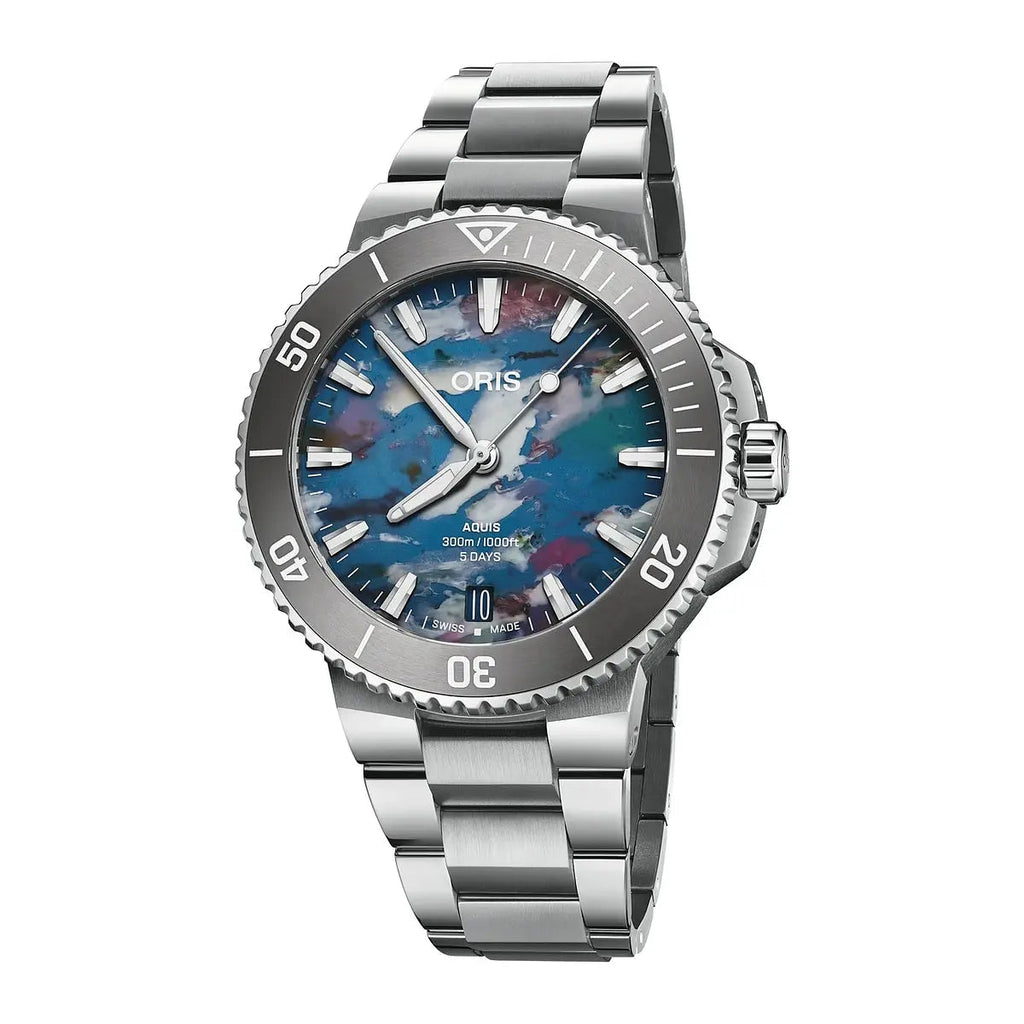 Oris Aquis Date Upcycle Multicolor 01 400 7790 4150-07 8 23 02Peb