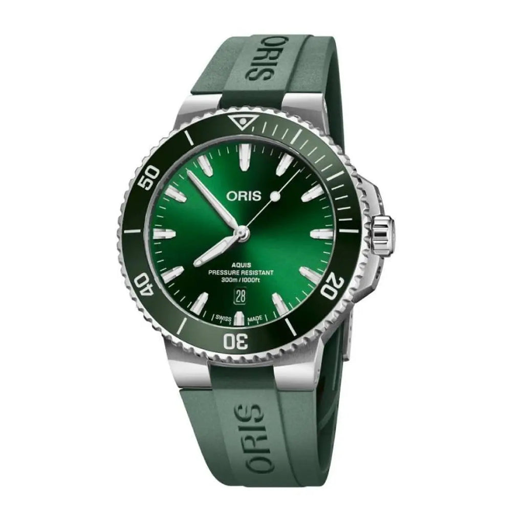 Oris Aquis Date Verde 01 733 7789 4157-07 4 23 37Fc