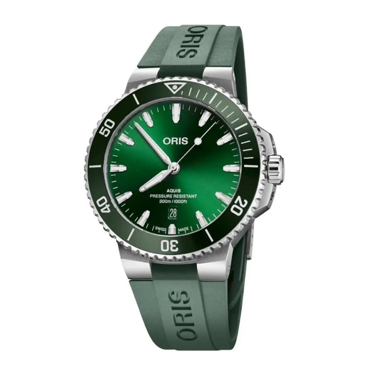 Oris Aquis Date Verde 01 733 7789 4157-07 4 23 37Fc
