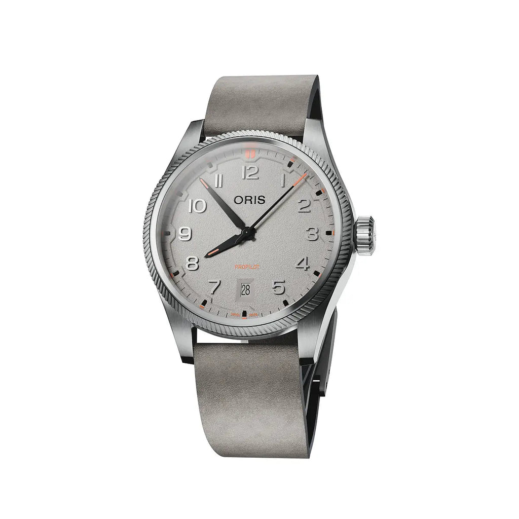 Oris ProPilot Date Grigio 41 mm 01 733 7805 4163-07 6 20 15LC