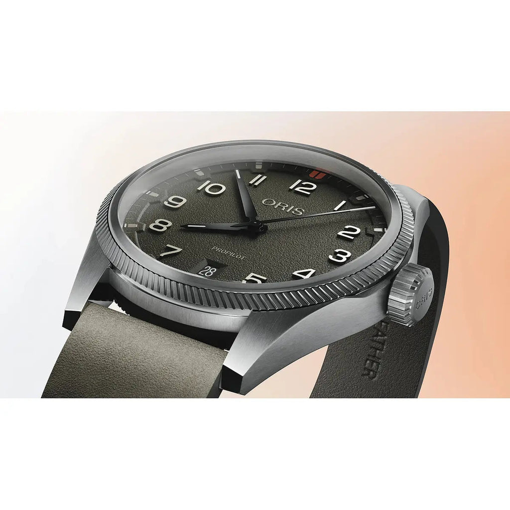 Oris ProPilot Date Verde Muschio 41 mm 01 733 7805 4167-07 6 20 16LC