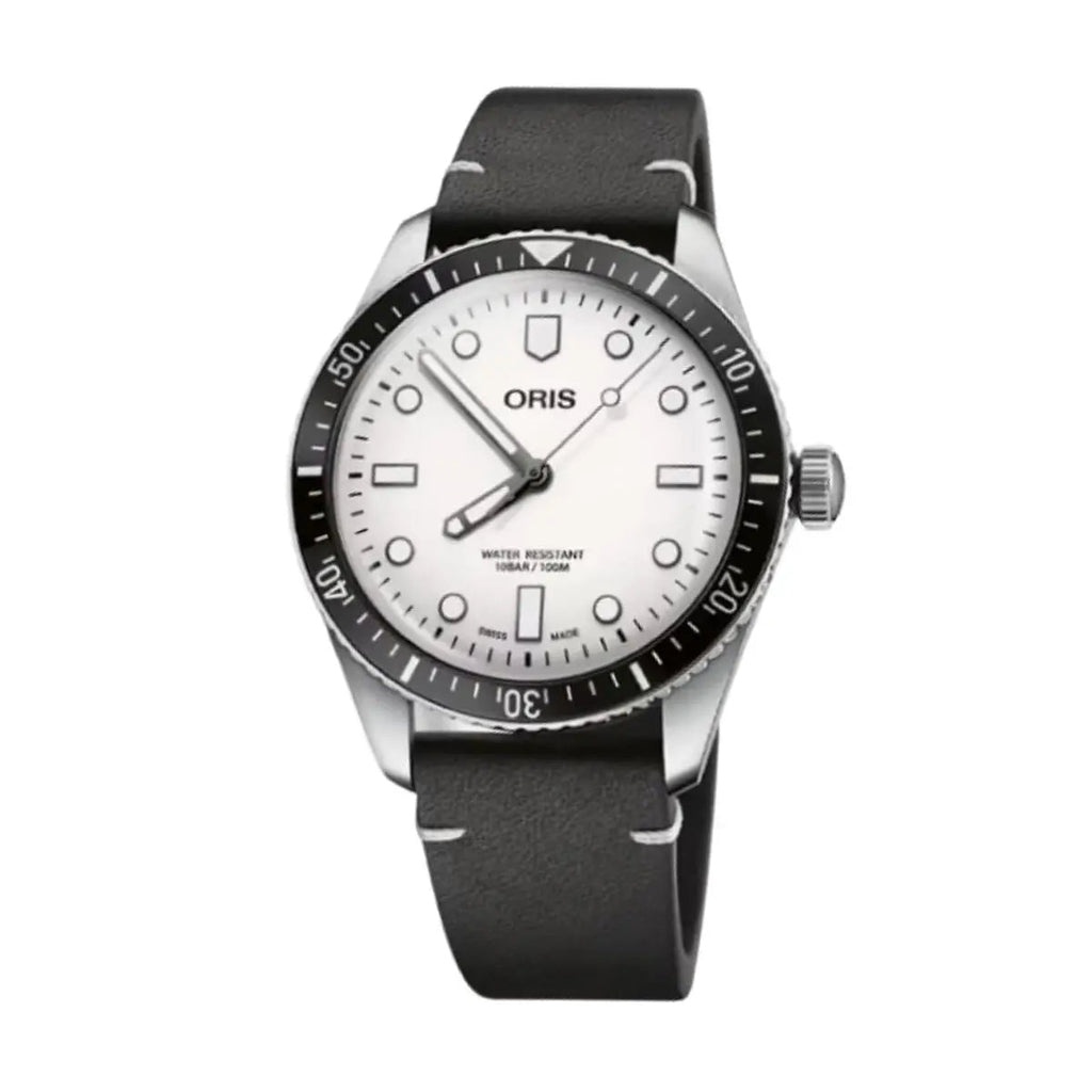 Oris Divers Social Club Düsseldorf Bianco 01 733 7707 4051 Osc-Dus-Set