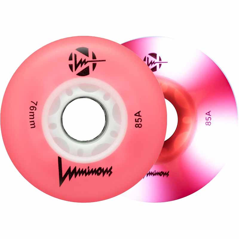 Luminous LED 76mm/85A Wheels (Pack of 4)