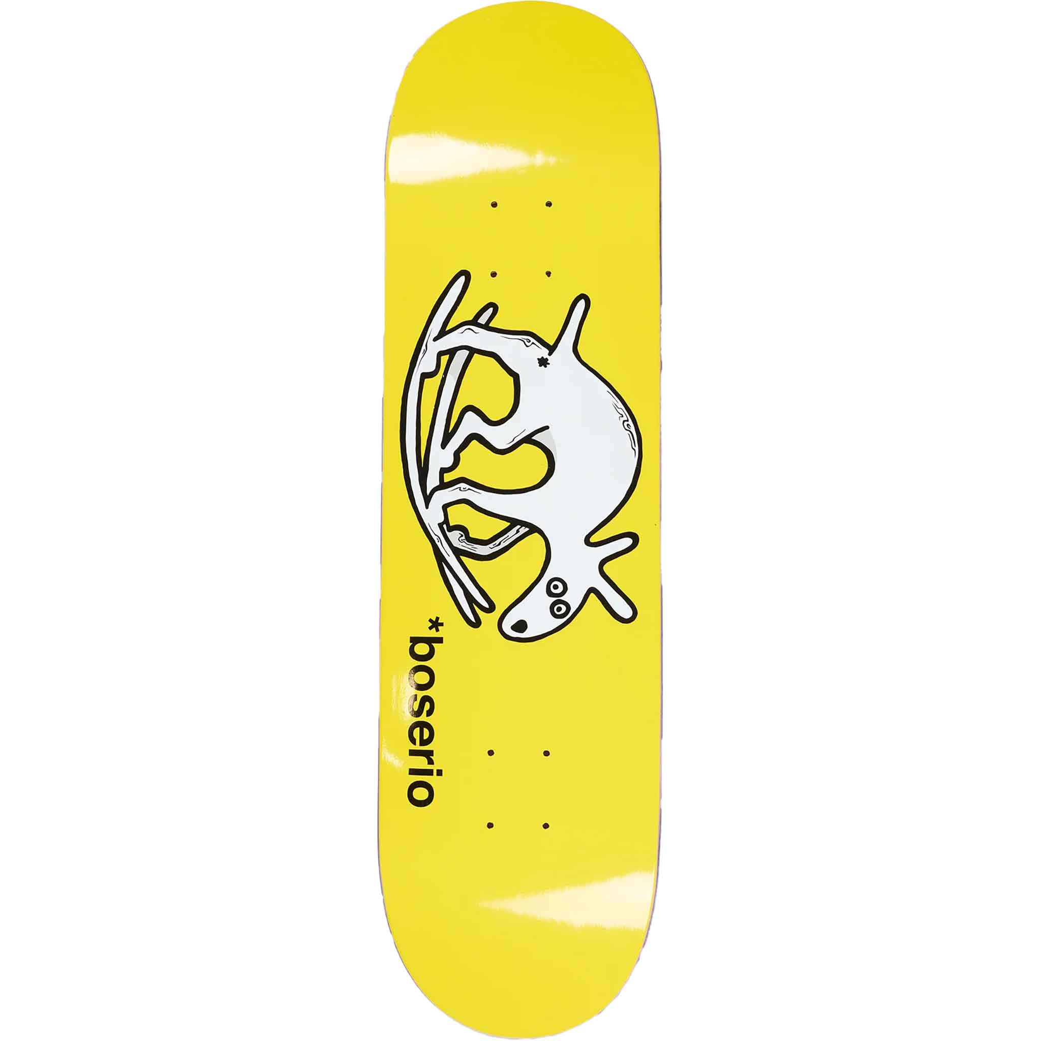 Polar Useless Wooden Dog Yellow 8.5" Skateboard Deck