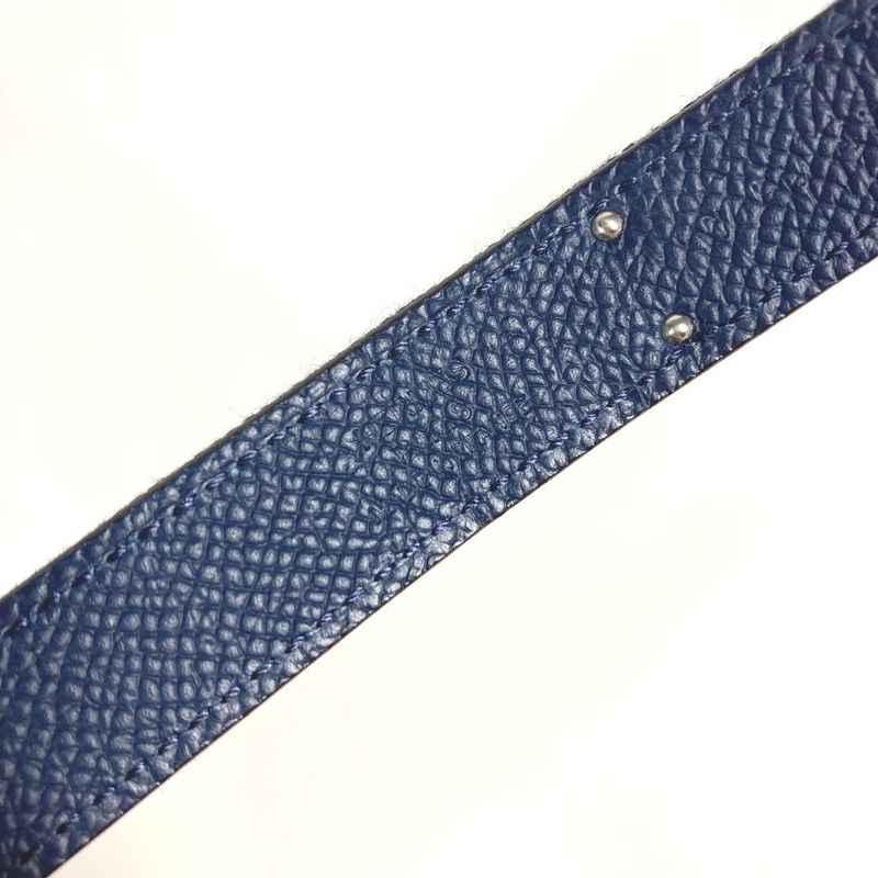 Hermes Belt Jean 18Kelly Denim Blue