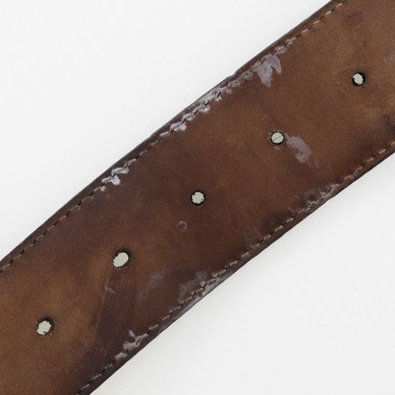 Gucci Interlocking GG Cima Leather Black Belt
